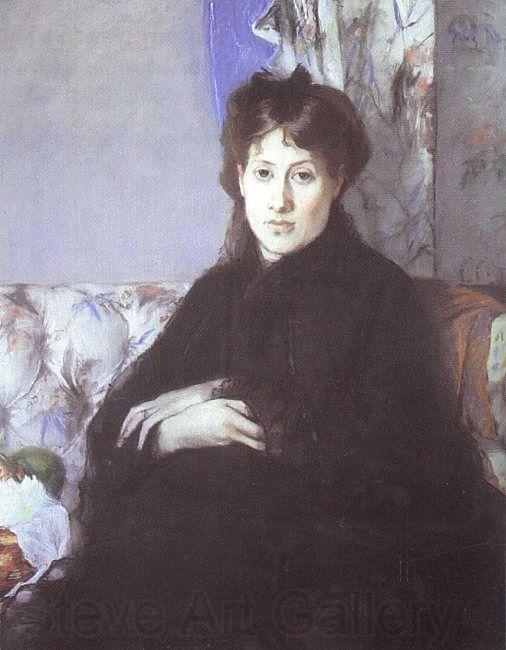 Berthe Morisot Portrait of Edma Pontillon nee Morisot Norge oil painting art